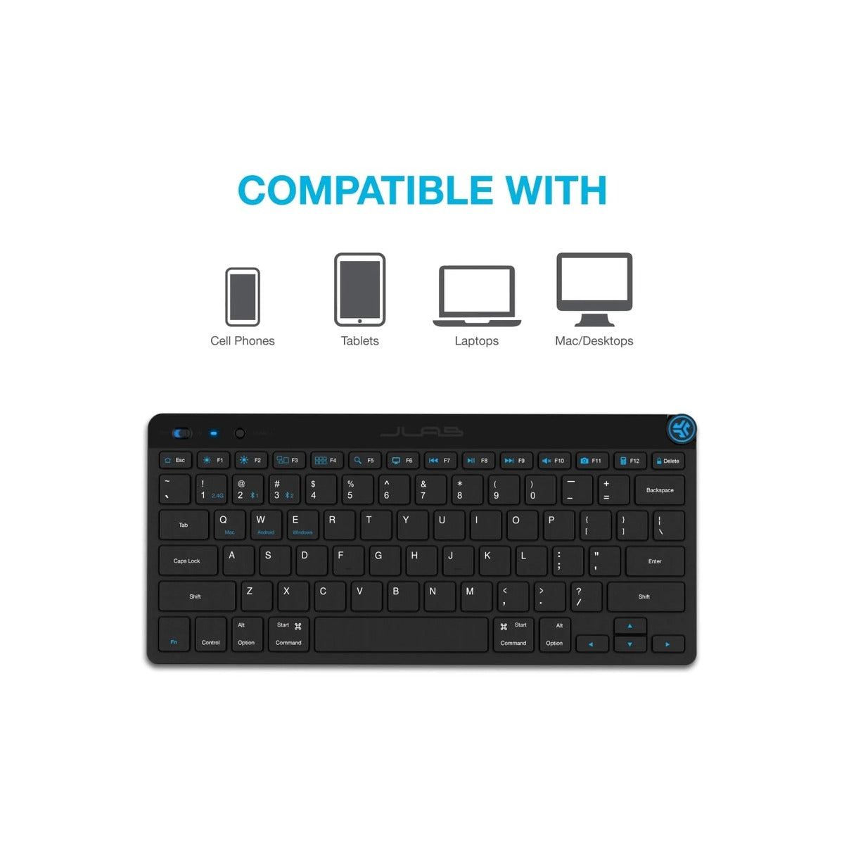 JLAB Go Keyboard US - Black