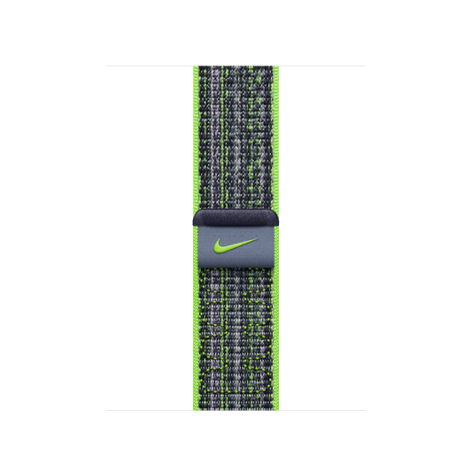 41mm Bright Green/Blue Nike Sport Loop - iSTYLE BG