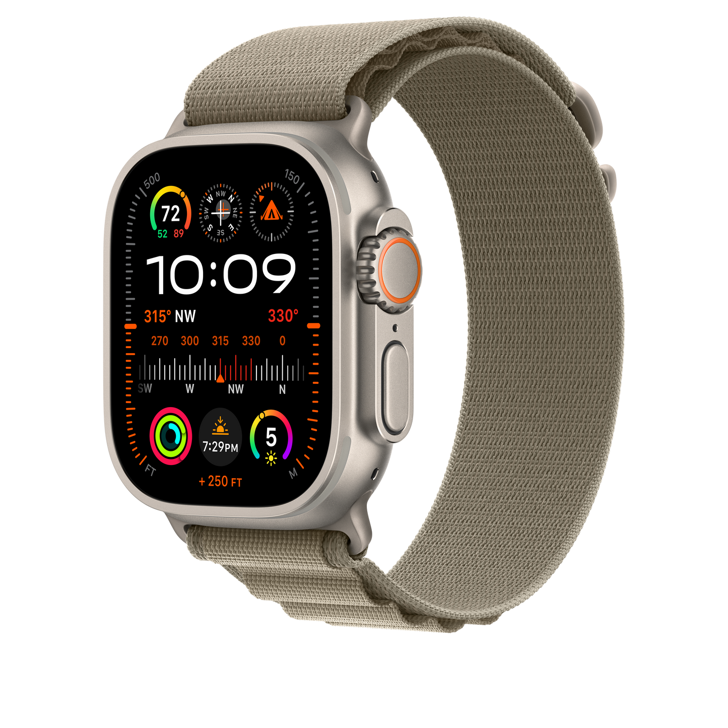 49mm Olive Alpine Loop - Large - iSTYLE BG