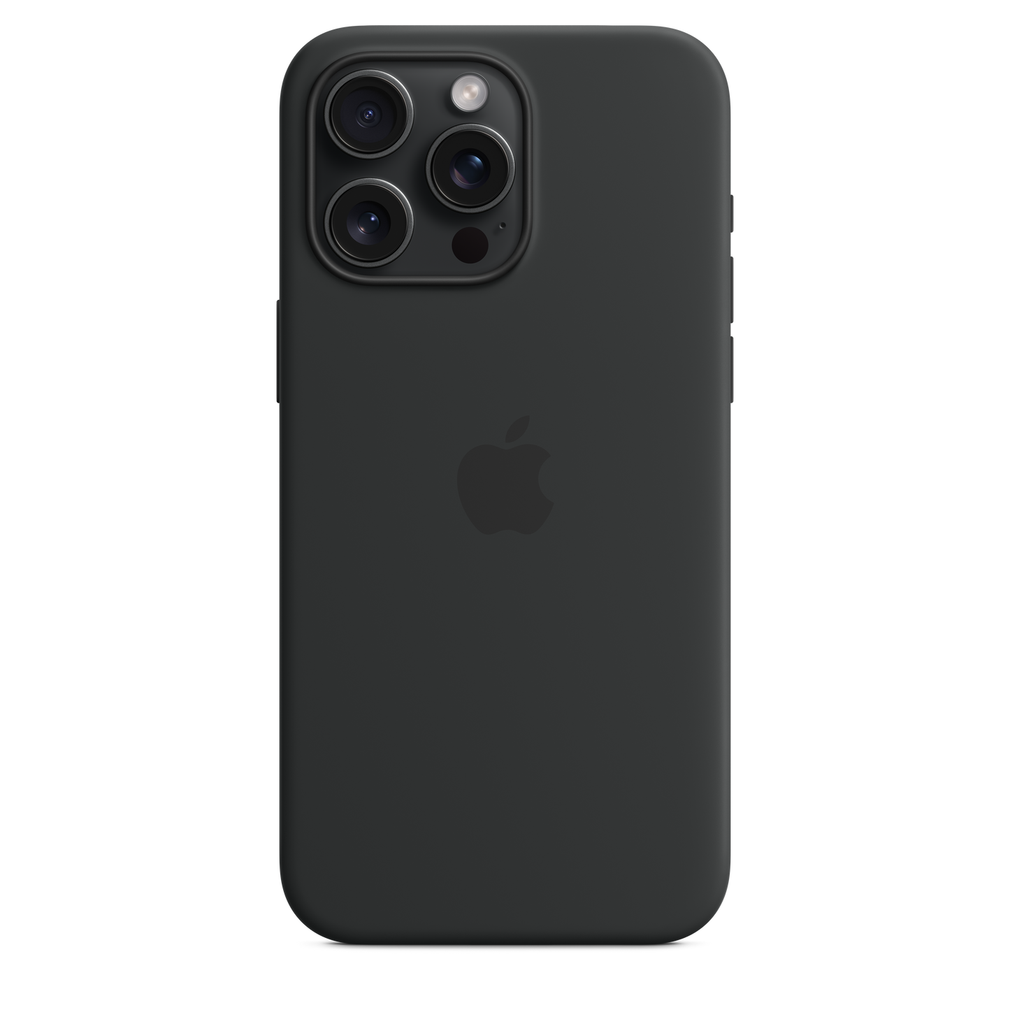iPhone 15 Pro Max Silicone Case with MagSafe - Black - iSTYLE BG