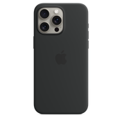 iPhone 15 Pro Max Silicone Case with MagSafe - Black - iSTYLE BG