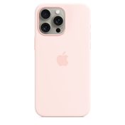iPhone 15 Pro Max Silicone Case with MagSafe - Light Pink - iSTYLE BG