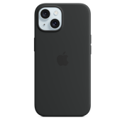 iPhone 15 Silicone Case with MagSafe - Black - iSTYLE BG