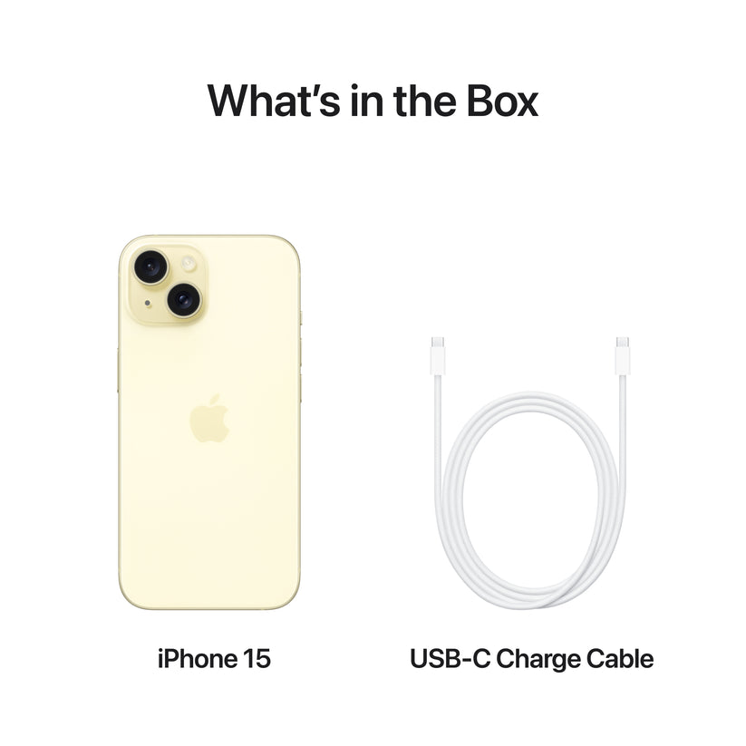 iPhone 15 128GB Yellow - iSTYLE BG