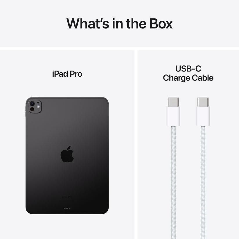 11-inch iPad Pro Wi-Fi 256GB Standard Glass - Space Black (M4) - iSTYLE BG