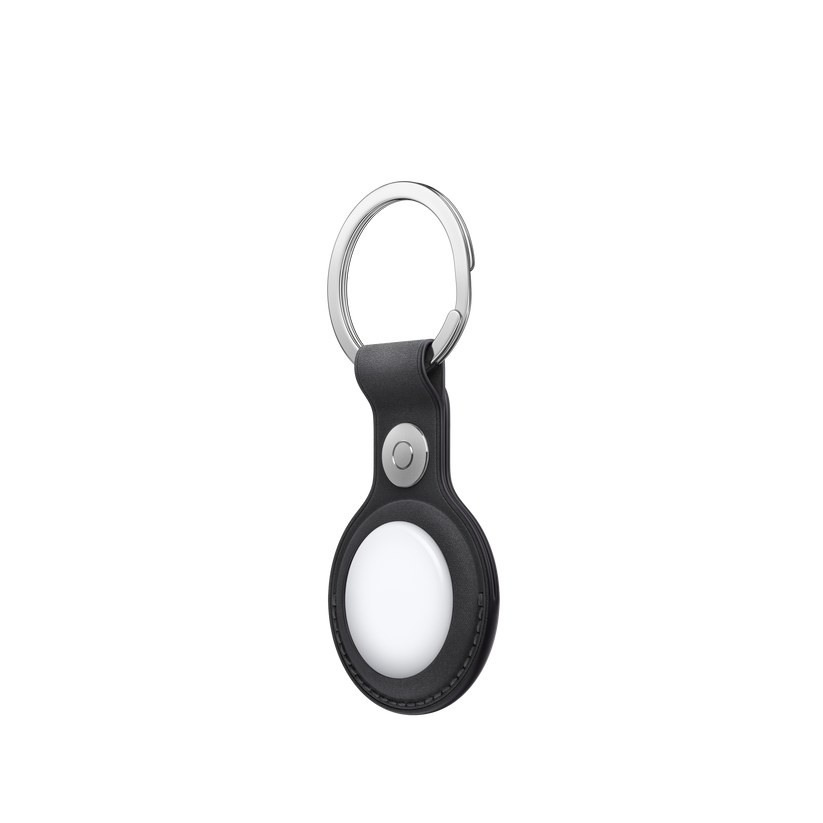 AirTag FineWoven Key Ring - Black - iSTYLE BG