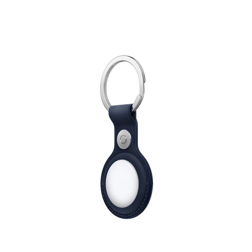 AirTag FineWoven Key Ring - Deep Blue - iSTYLE BG