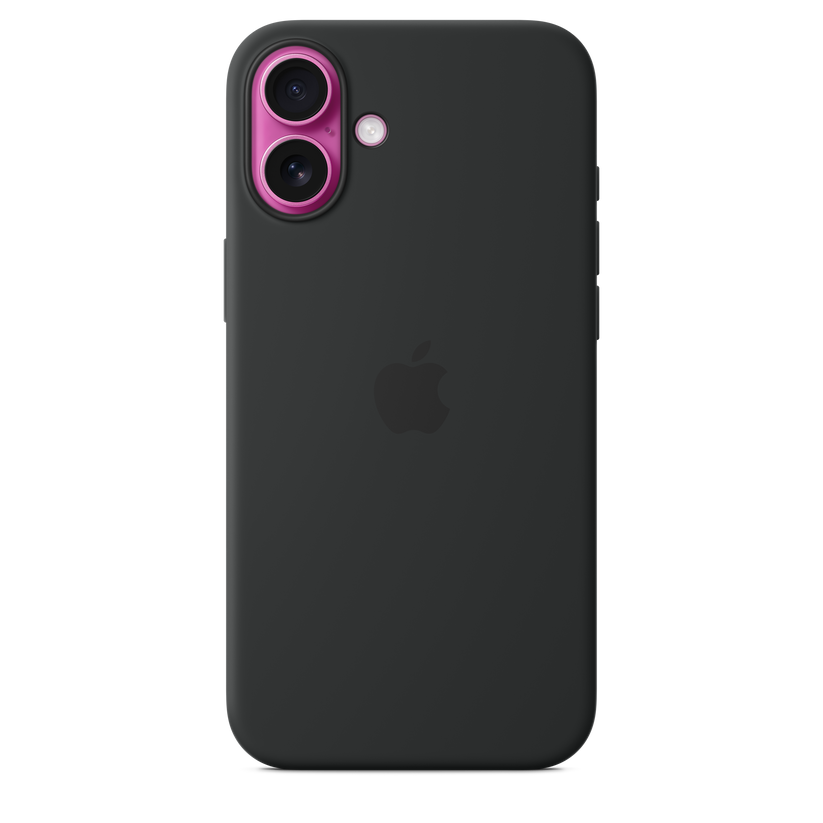 iPhone 16 Plus Silicone Case with MagSafe - Black - iSTYLE BG