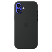 iPhone 16 Plus Silicone Case with MagSafe - Black - iSTYLE BG