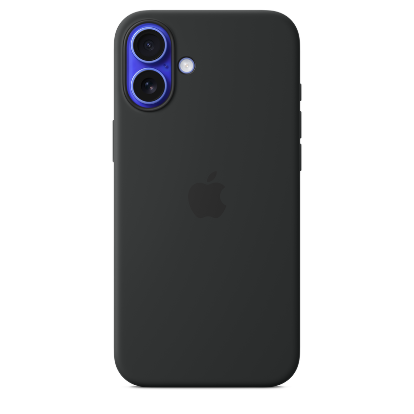 iPhone 16 Plus Silicone Case with MagSafe - Black - iSTYLE BG