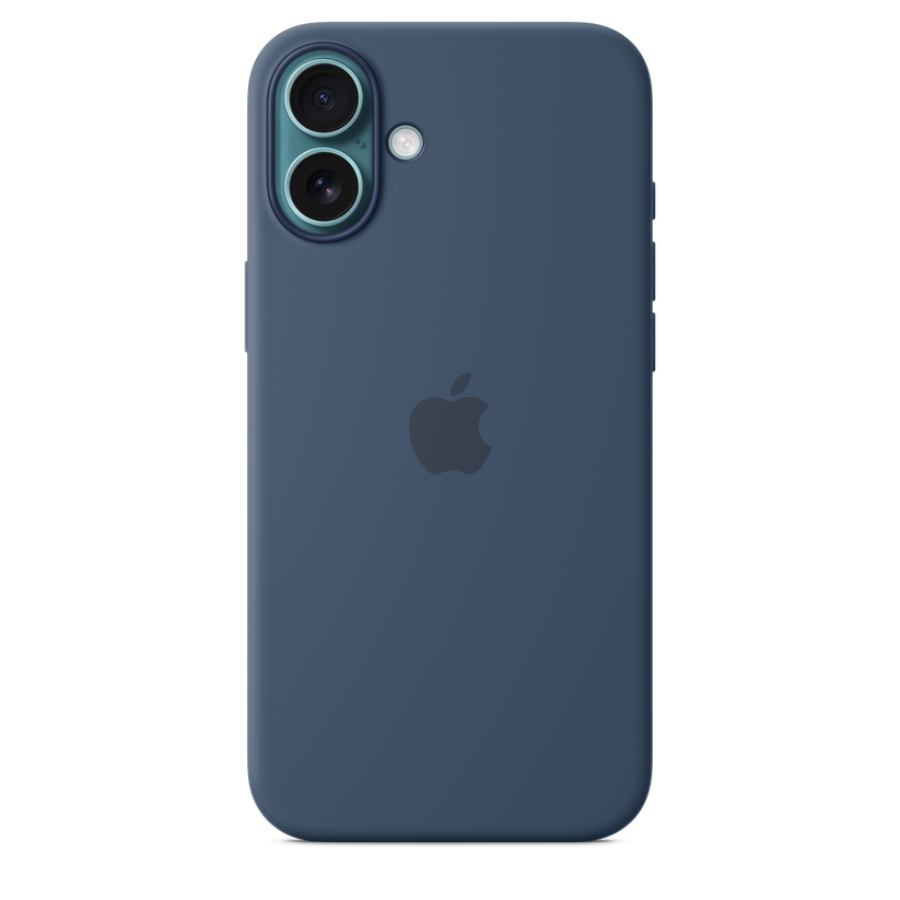 iPhone 16 Plus Silicone Case with MagSafe - Denim - iSTYLE BG