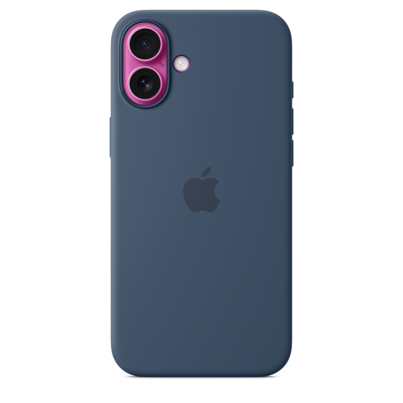 iPhone 16 Plus Silicone Case with MagSafe - Denim - iSTYLE BG