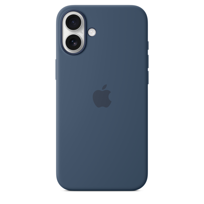 iPhone 16 Plus Silicone Case with MagSafe - Denim - iSTYLE BG