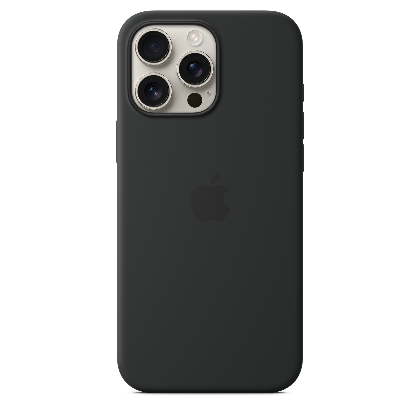 iPhone 16 Pro Max Silicone Case with MagSafe - Black - iSTYLE BG