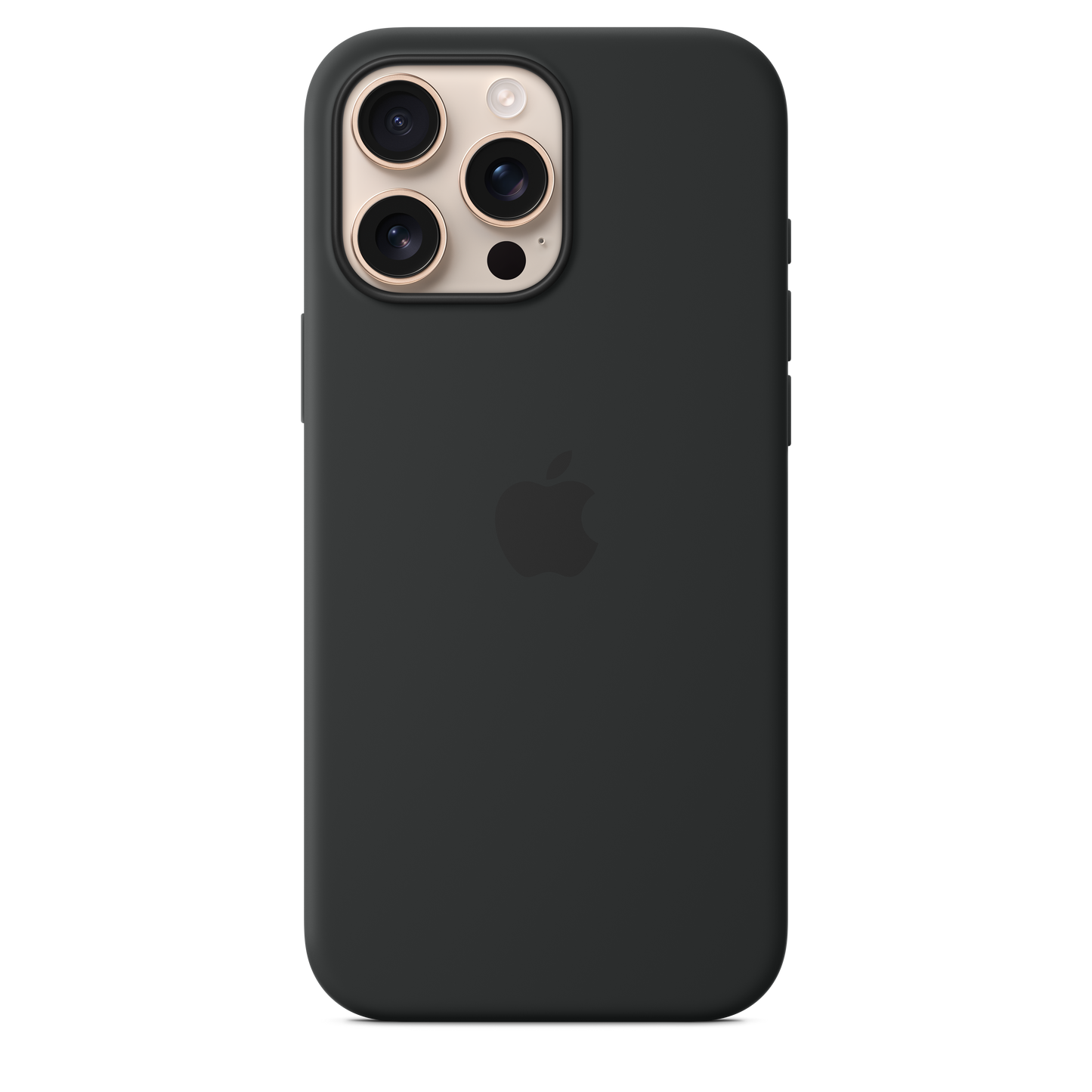 iPhone 16 Pro Max Silicone Case with MagSafe - Black - iSTYLE BG