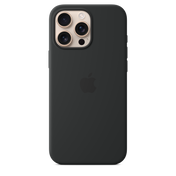 iPhone 16 Pro Max Silicone Case with MagSafe - Black - iSTYLE BG