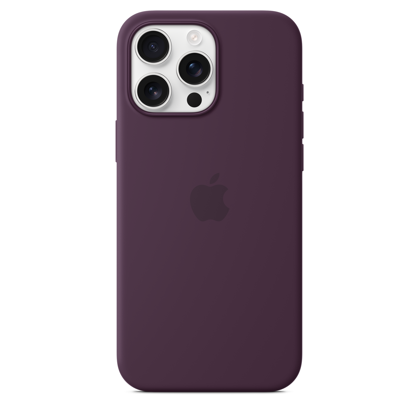 iPhone 16 Pro Max Silicone Case with MagSafe - Plum - iSTYLE BG