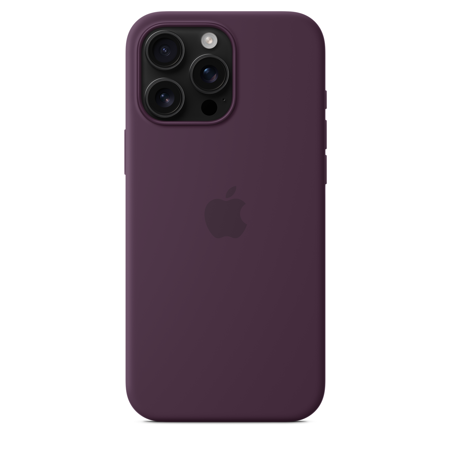 iPhone 16 Pro Max Silicone Case with MagSafe - Plum - iSTYLE BG
