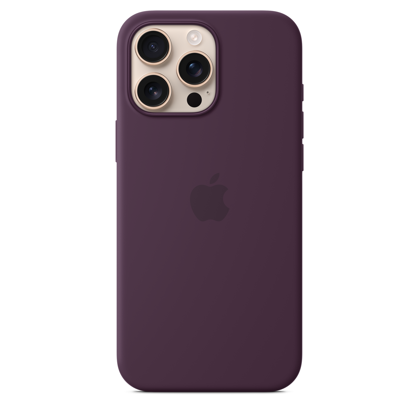iPhone 16 Pro Max Silicone Case with MagSafe - Plum - iSTYLE BG