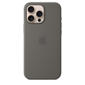iPhone 16 Pro Max Silicone Case with MagSafe - Stone Grey - iSTYLE BG