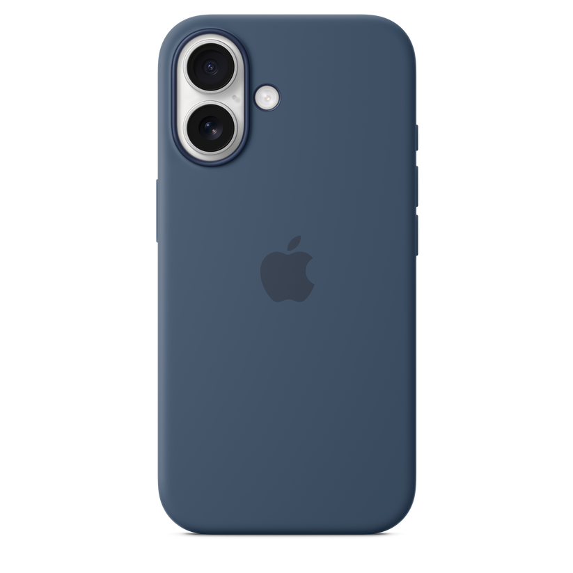 iPhone 16 Silicone Case with MagSafe - Denim - iSTYLE BG