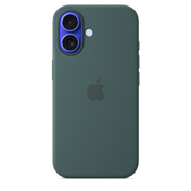 iPhone 16 Silicone Case with MagSafe - Lake Green - iSTYLE BG