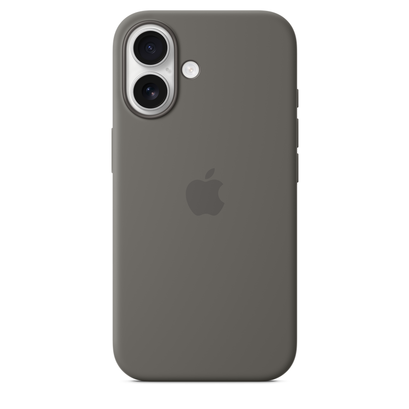 iPhone 16 Silicone Case with MagSafe - Stone Grey - iSTYLE BG