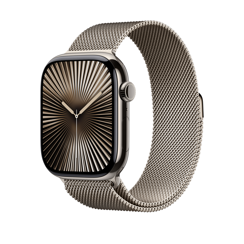 46mm Natural Milanese Loop - M/L - iSTYLE BG