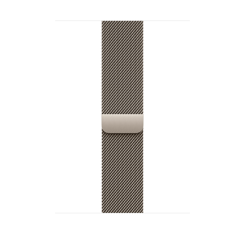 46mm Natural Milanese Loop - M/L - iSTYLE BG