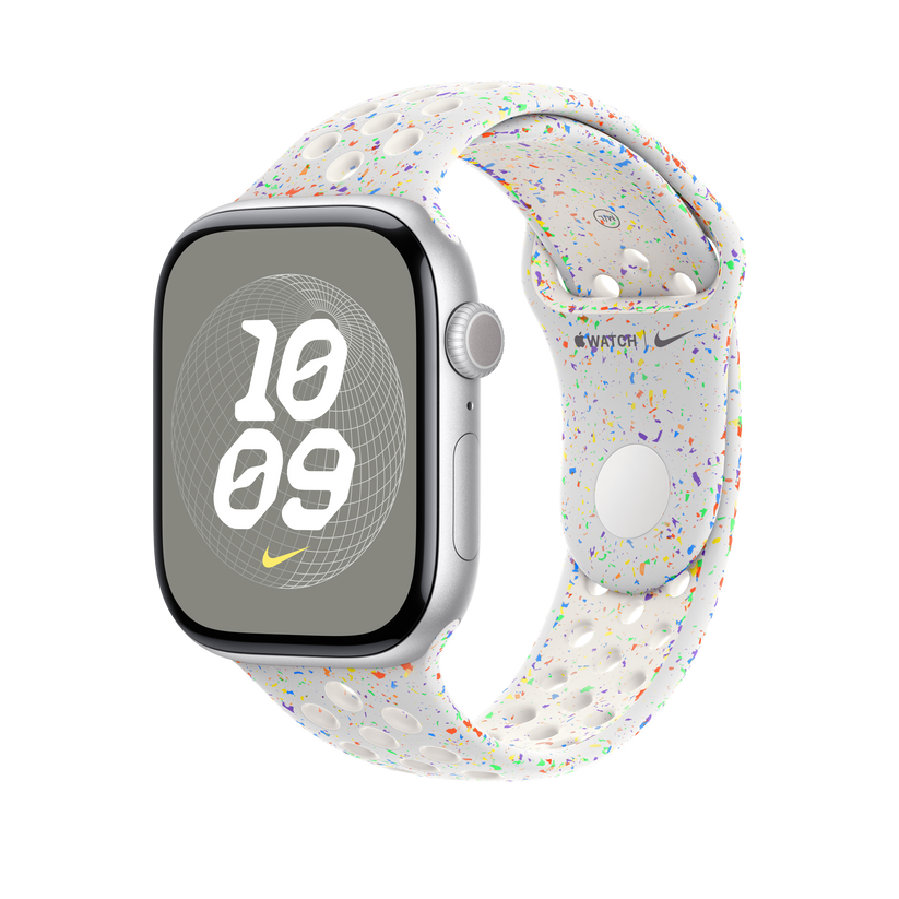 46mm Pure Platinum Nike Sport Band - S/M - iSTYLE BG