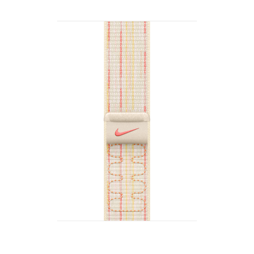 46mm Starlight/Pink Nike Sport Loop - iSTYLE BG