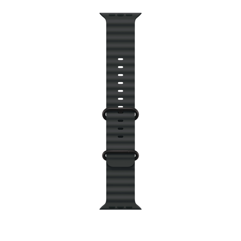 49mm Black Ocean Band - Black Titanium Finish - iSTYLE BG