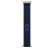 49mm Blue Trail Loop - S/M - Natural Titanium Finish - iSTYLE BG