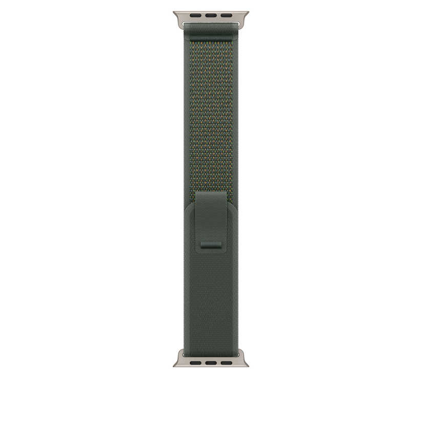 49mm Green Trail Loop - M/L - Natural Titanium Finish - iSTYLE BG