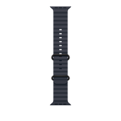 49mm Navy Ocean Band - Black Titanium Finish - iSTYLE BG