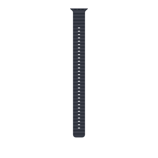 49mm Navy Ocean Band Extension - Black Titanium Finish - iSTYLE BG