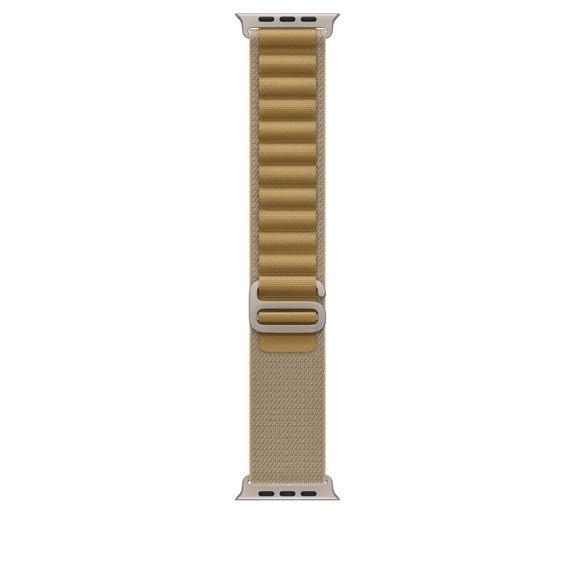 49mm Tan Alpine Loop - Large - Natural Titanium Finish - iSTYLE BG