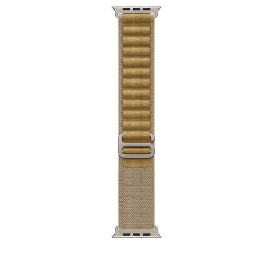 49mm Tan Alpine Loop - Small - Natural Titanium Finish - iSTYLE BG