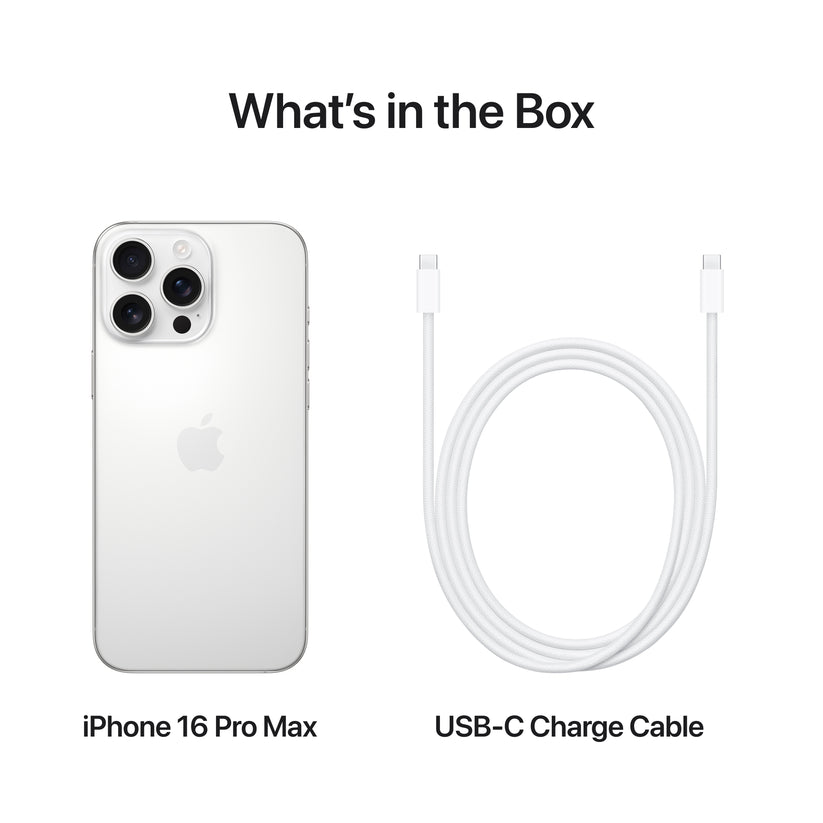 iPhone 16 Pro Max 512GB White Titanium - iSTYLE BG