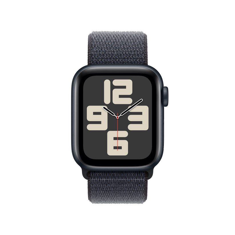 Apple Watch SE GPS 40mm Midnight Aluminium Case with Ink Sport Loop - iSTYLE BG