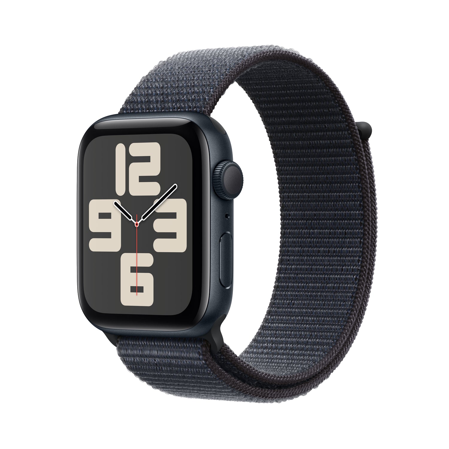 Apple Watch SE GPS 44mm Midnight Aluminium Case with Ink Sport Loop - iSTYLE BG