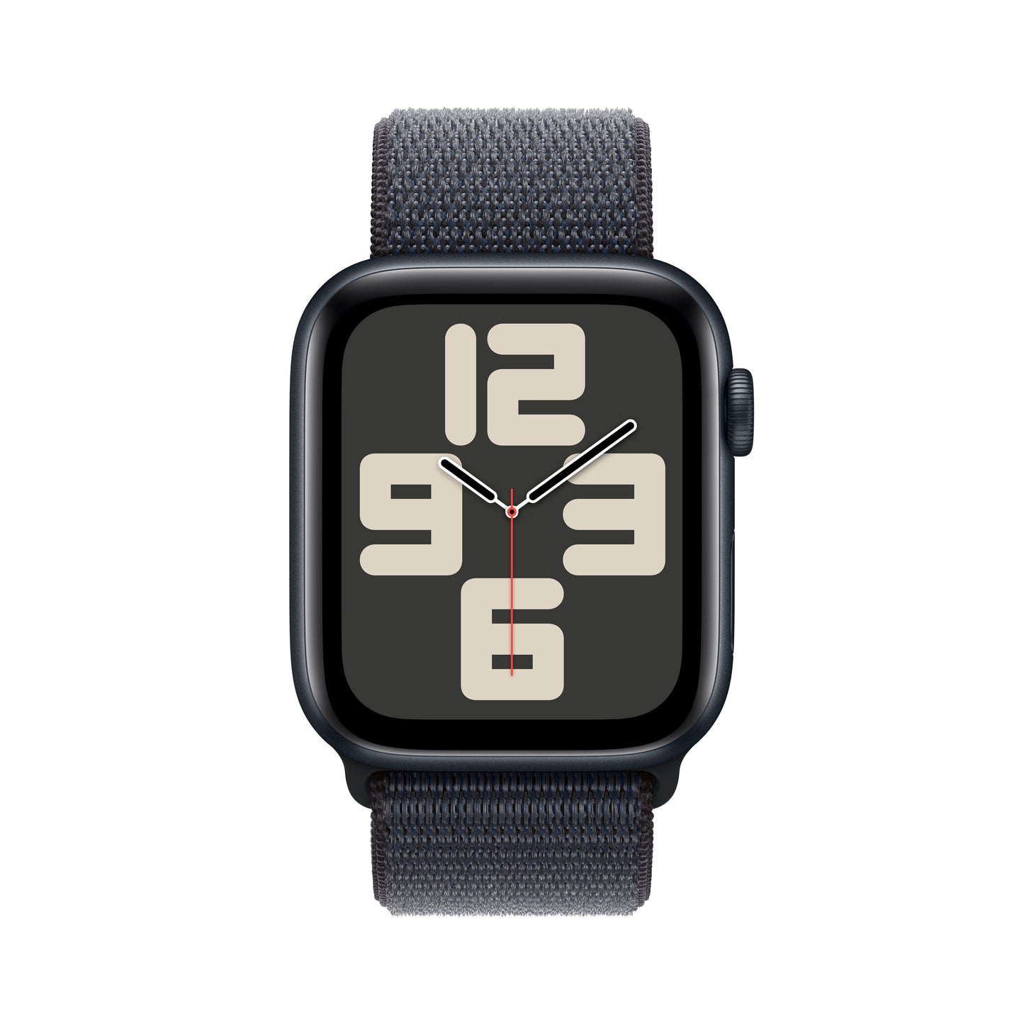 Apple Watch SE GPS 44mm Midnight Aluminium Case with Ink Sport Loop - iSTYLE BG
