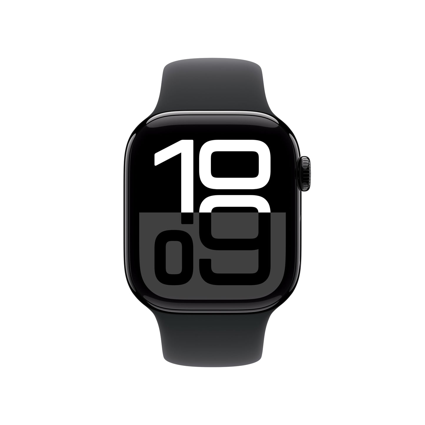 Apple Watch Series 10 GPS + Cellular 42mm Jet Black Aluminium Case with Black Sport Band - M/L - iSTYLE BG