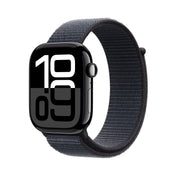 Apple Watch Series 10 GPS 46mm Jet Black Aluminium Case with Ink Sport Loop - iSTYLE BG