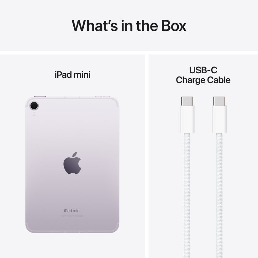 iPad mini Wi-Fi + Cellular 128GB - Purple (A17 Pro) - iSTYLE BG