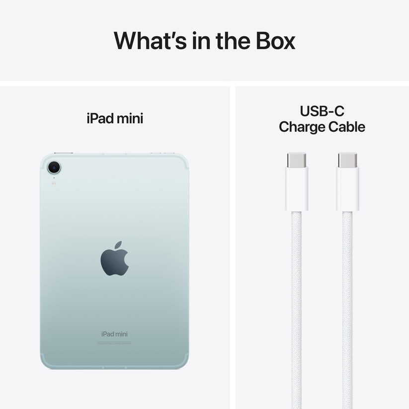 iPad mini Wi-Fi + Cellular 128GB - Blue (A17 Pro) - iSTYLE BG