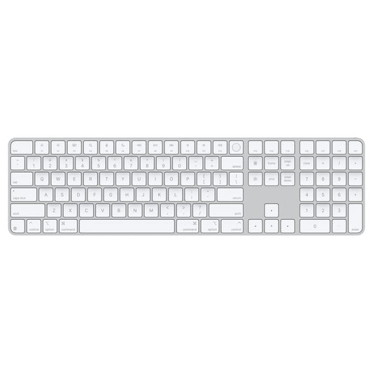 Magic Keyboard with Touch ID for Mac models with Apple silicon - Bulgarian - White Keys - iSTYLE BG