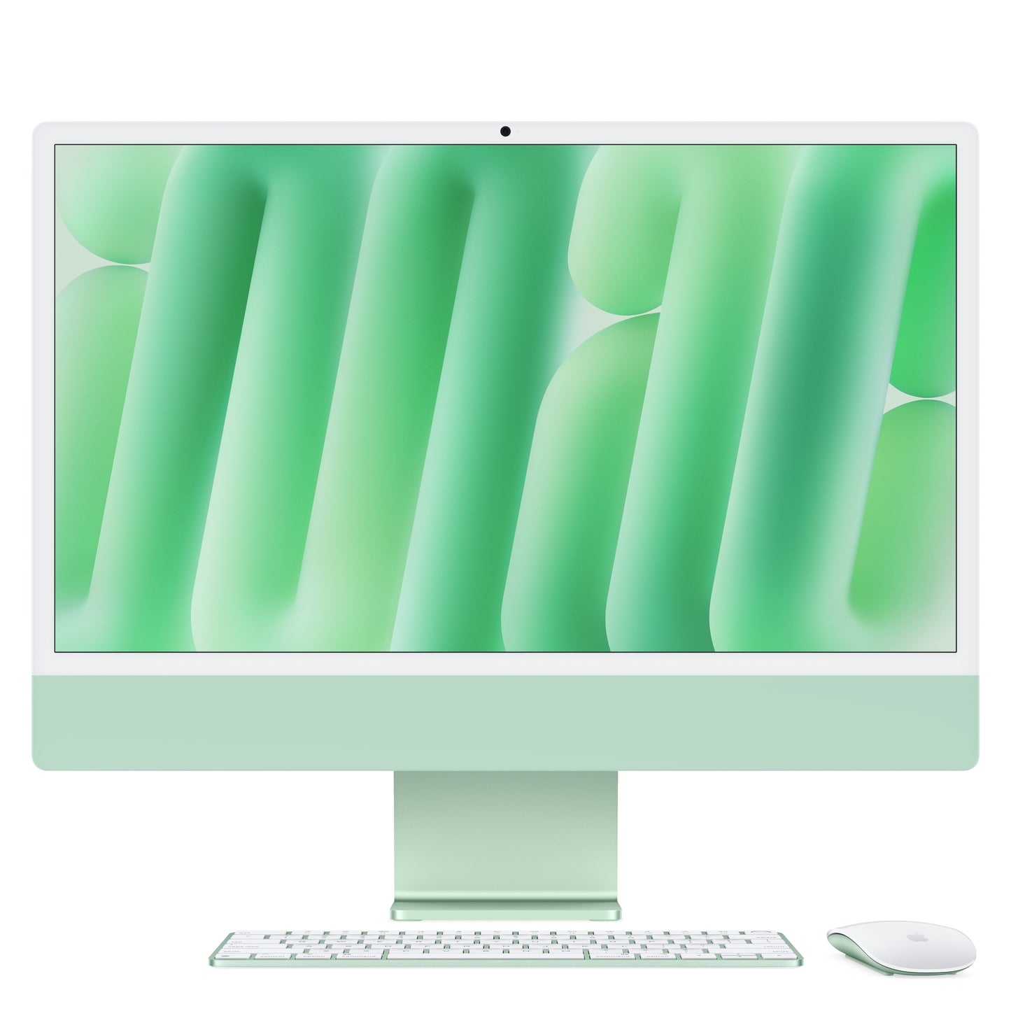 24-inch iMac with Retina 4.5K display: Apple M4 chip with 10-core CPU and 10-core GPU, 256GB SSD - Green - iSTYLE BG