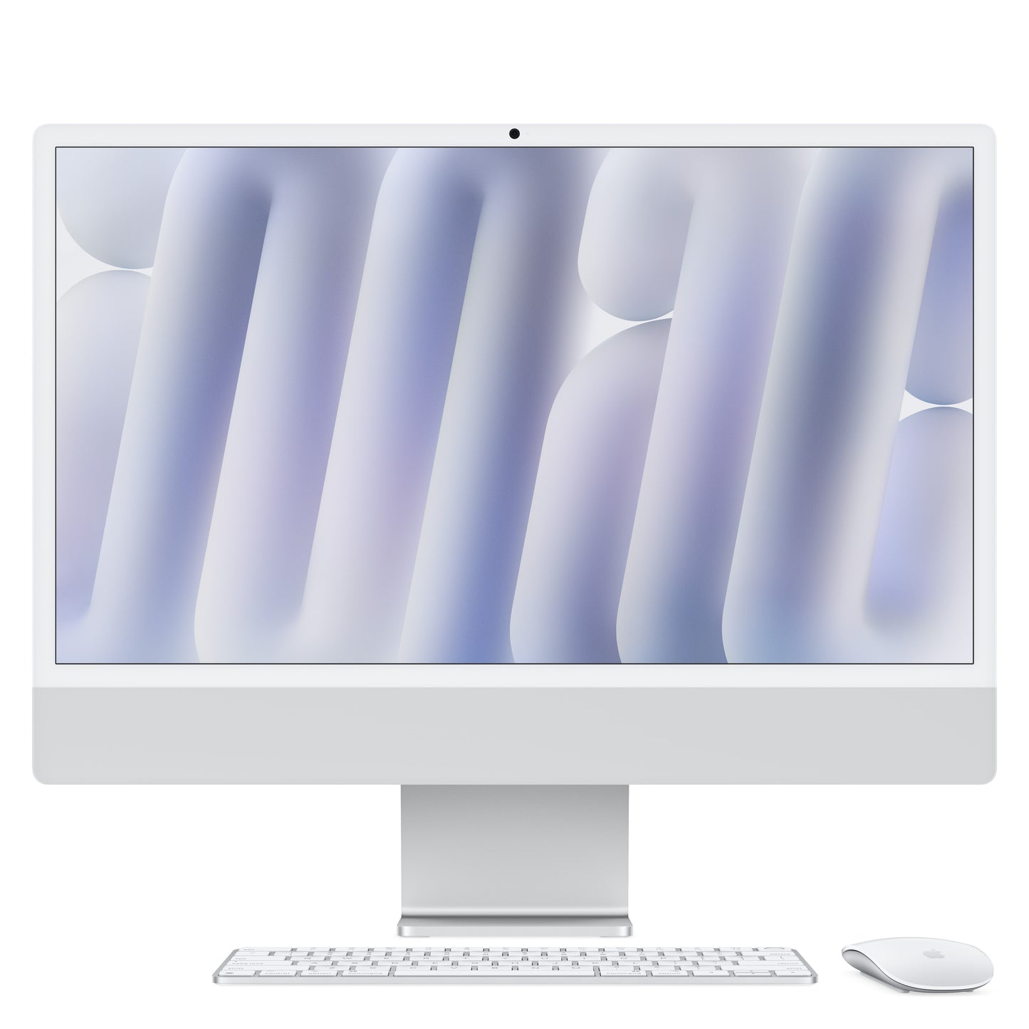 24-inch iMac with Retina 4.5K display: Apple M4 chip with 10-core CPU and 10-core GPU, 512GB SSD - Silver - iSTYLE BG