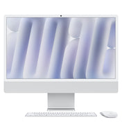 24-inch iMac with Retina 4.5K display: Apple M4 chip with 10-core CPU and 10-core GPU, 512GB SSD - Silver - iSTYLE BG